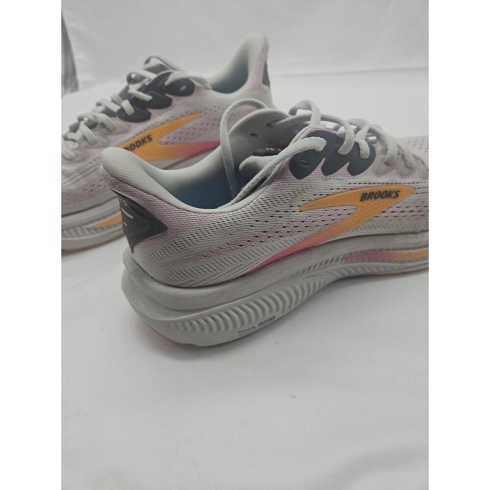 Brooks Sneakers Womens 10 D Wide Ghost 17 1204311D070 Gray Running Athletic Shoe - Picture 8 of 16